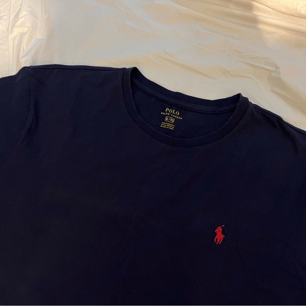 Polo Ralph Lauren Men’s XL Navy Cotton Polo Pony Tee
